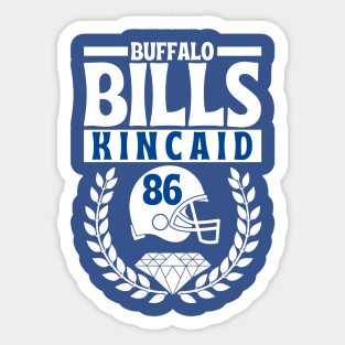 Buffalo Bills Kincaid Diamond and Helmet Sticker